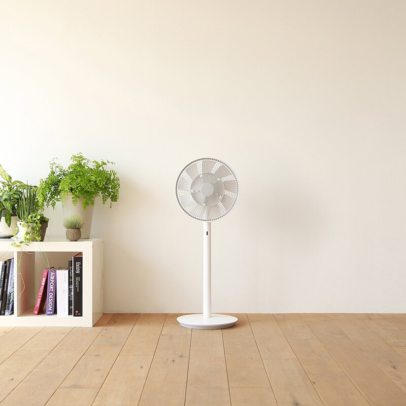 BALMUDA The GreenFan 自然風電扇 - 白色 x 灰色