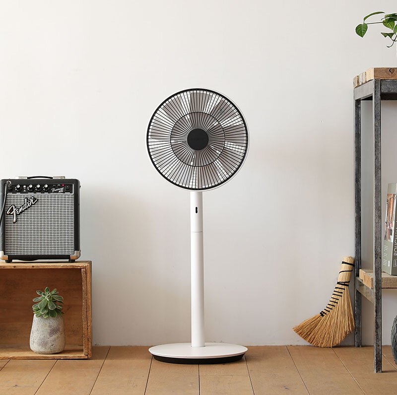 BALMUDA The GreenFan 自然風電扇 - 白色 x 灰色