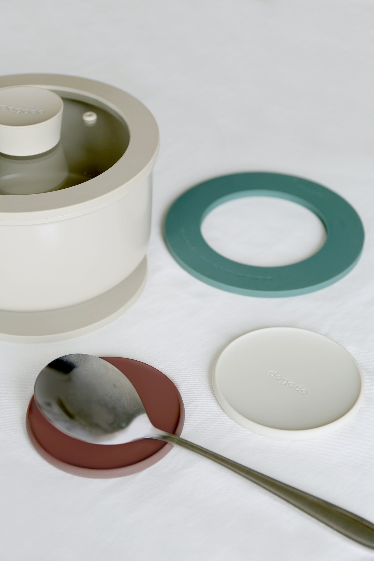dogado Silicone Pan Mat - Forest Green(JWAA-0130)