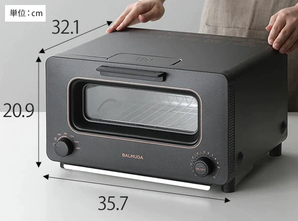 BALMUDA The Toaster 蒸氣吐司焗爐(第三代) - 黑色