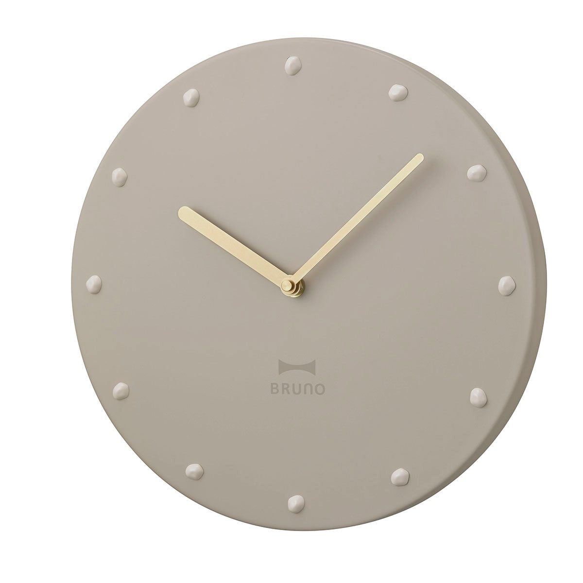 BRUNO Simple Metal Wall Clock - Blue Gray