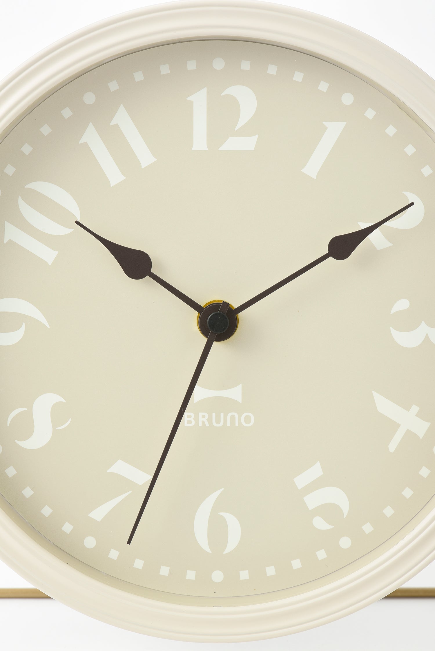 BRUNO 2 Way Retro Clock - Retro Greige