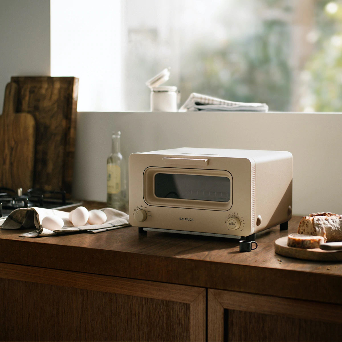 BALMUDA The Toaster 蒸氣吐司焗爐（第三代） - 奶茶色